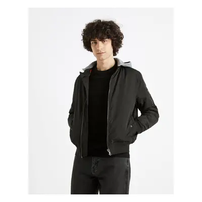 Celio Bunda bomber s kapucí Cujameshoo - Pánské