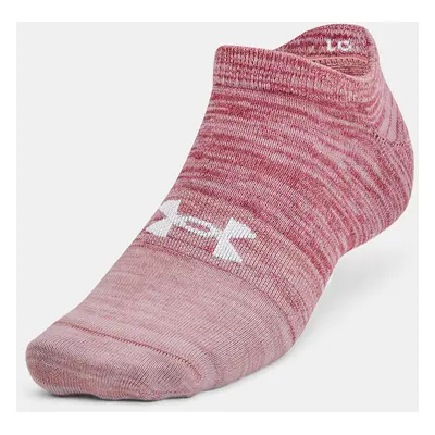 Under Armour Ponožky UA Essential No Show 3pk-PNK - unisex