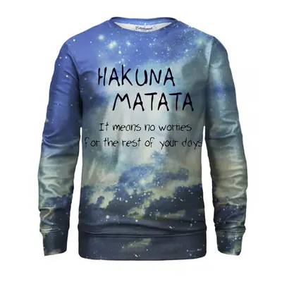 Bittersweet Paris Unisex's Hakuna Matata Sweater S-Pc Bsp143