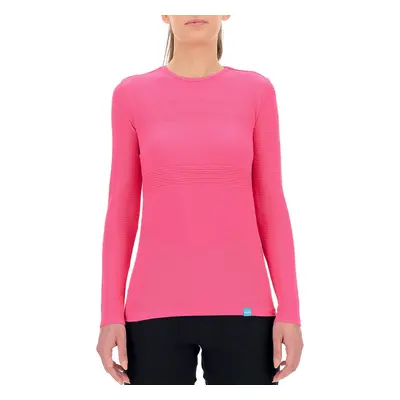 Dámské tričko UYN Natural Training OW Shirt LS Pink Yarrow