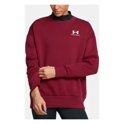 Under Armour Dámská mikina UA Icon Fleece OS Crew - Dámské