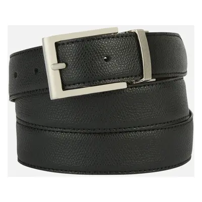 Černý pánský pásek Geox Belt - Pánské