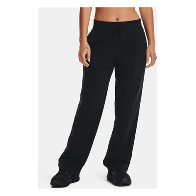 Under Armour Sportovní kalhoty UA Rival Flc Straight Pant-BLK - Dámské