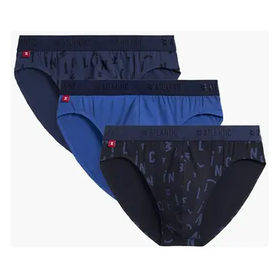 Pánské sportovní slipy ATLANTIC 3Pack - modré