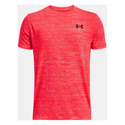 Under Armour Tričko UA Tech Vent Jacquard SS-RED - Kluci