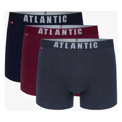 Pánské boxerky ATLANTIC 3Pack - vícebarevné