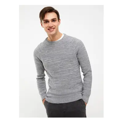 LC Waikiki Crew Neck Long Sleeve Men's Knitwear Sweater