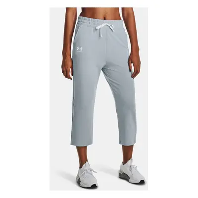 Under Armour Tepláky UA Rival Terry Flare Crop-BLU - Dámské