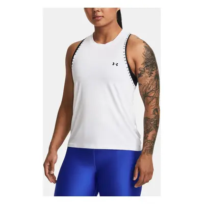 Under Armour Tílko Knockout Novelty Tank-WHT - Dámské