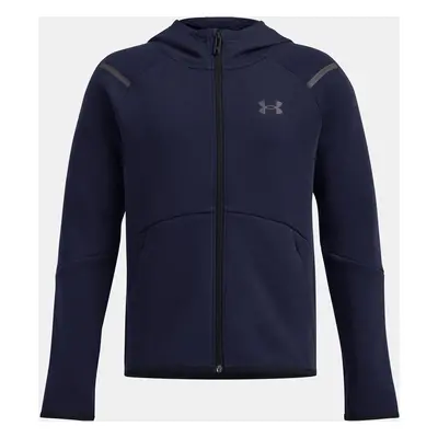 Under Armour Chlapecká mikina UA B Unstoppable Flc FZ - Kluci