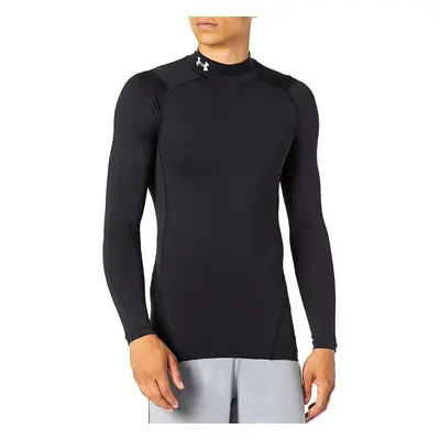 Pánské tričko Under Armour HeatGear Armour Comp Mock LS Black