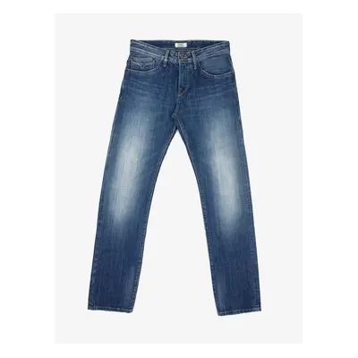 Modré pánské straight fit džíny Pepe Jeans Talbot - Pánské