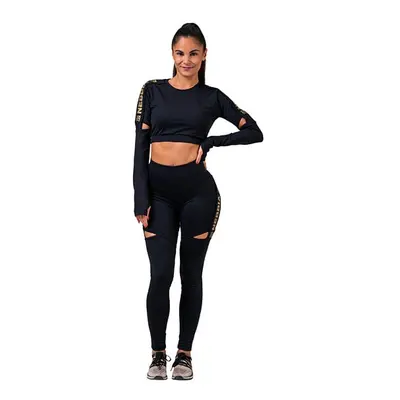 Dámské legíny Nebbia Honey Bunny Leggings black