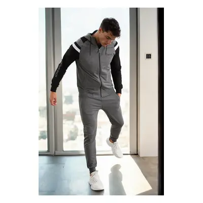 82501 Dewberry Mens Tracksuit Set-ANTHRACITE