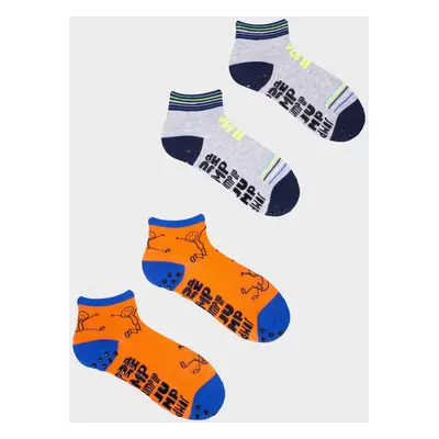 Yoclub Kids's Trampoline Socks 2-Pack SKS-0021C-AA0A-002