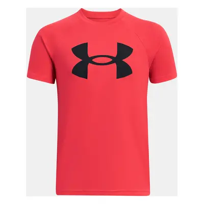 Chlapecké tričko Under Armour UA Tech Big Logo SS-RED - Kluci