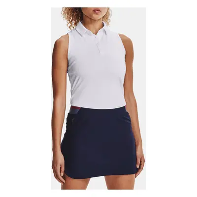 Under Armour Tílko UA Zinger Sleeveless Polo-WHT - Dámské