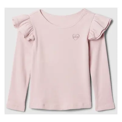 GAP Baby top s volánky - Holky