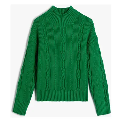 Koton Girl's Green Sweater