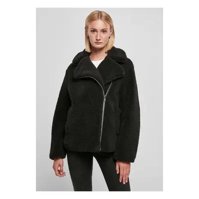 Dámská bunda Sherpa Biker Jacket černá