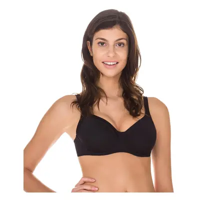 DIM INVISIBLE GENEROUS BRA - Women's bra with bones - black