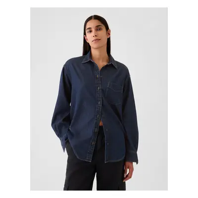 GAP Chambray oversize košile Big Shirt - Dámské