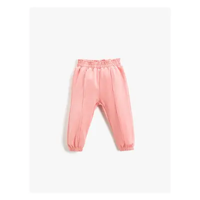 Koton Baby Girl Pink Sweatpants