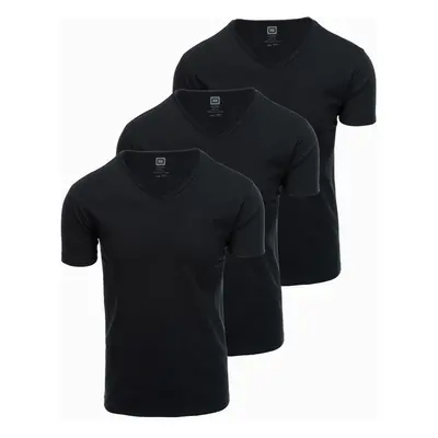 Ombre V-NECK 3-pack cotton shirt set