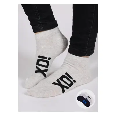 Yoclub Unisex's Ankle Socks 3-Pack SKS-0096U-AA00-001