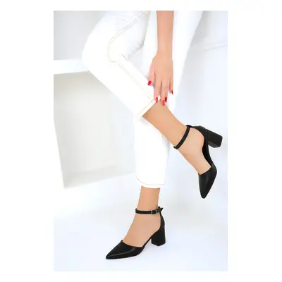 Soho Black Women's Classic Heeled Shoes