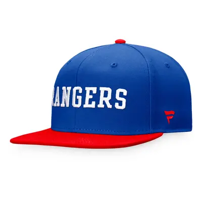 Pánská kšiltovka Fanatics Iconic Color Blocked Snapback New York Rangers