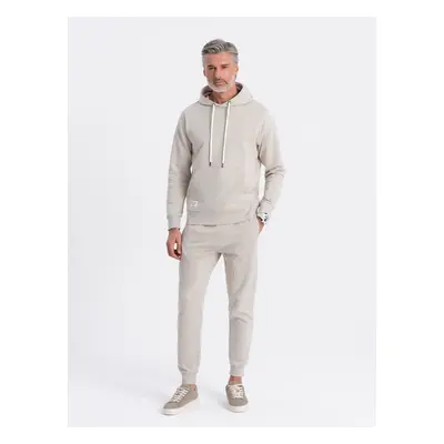 Ombre Men's tracksuit set kangaroo sweatshirt + jogger pants