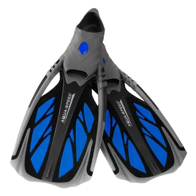 AQUA SPEED Unisex's Snorkel Flippers Inox