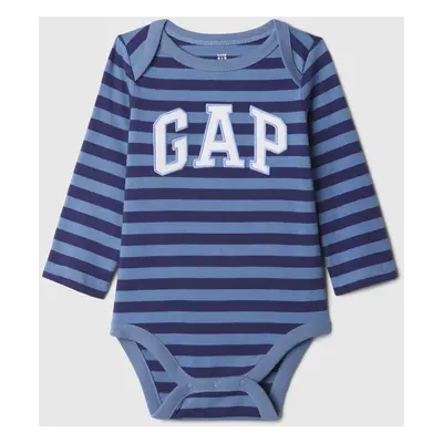 GAP Baby bavlněné body s logem - Kluci