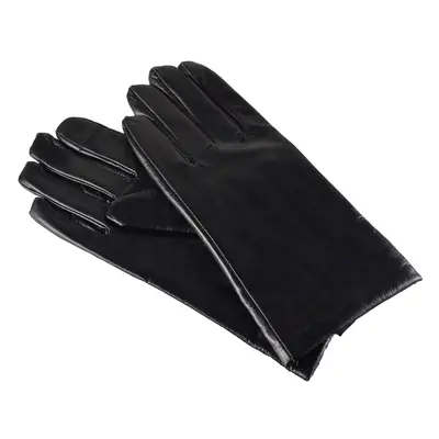 Semiline Woman's Women Leather Antibacterial Gloves P8211