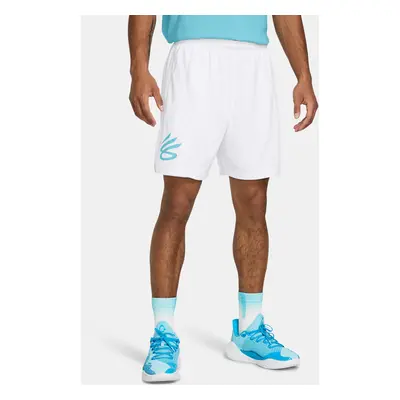 Under Armour Kraťasy Curry Splash Short-WHT - Pánské