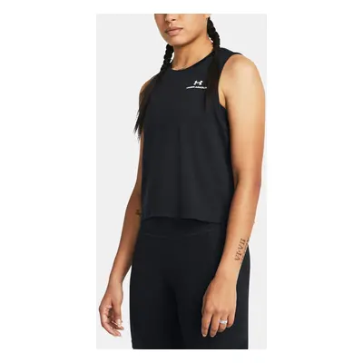 Under Armour Tílko Vanish Energy Crop Tank-BLK - Dámské