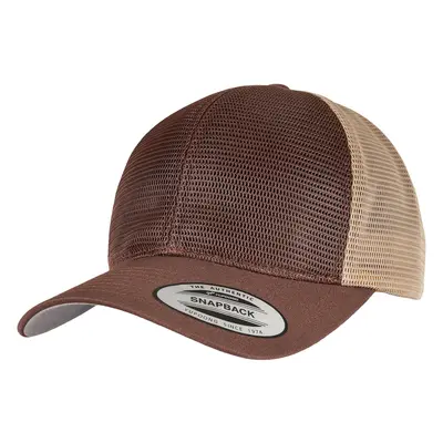 360° Omnimesh 2-Tone Cap hnědá/khaki