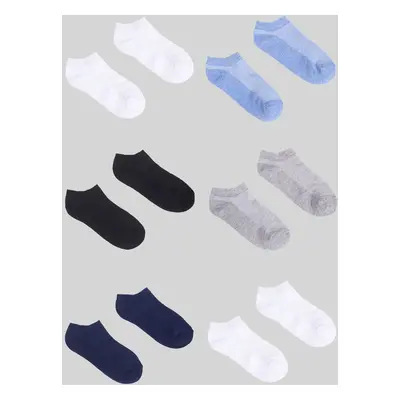 Yoclub Kids's Ankle Thin Socks Basic Colours 6-Pack