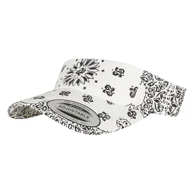 Visor Bandana Print bílá