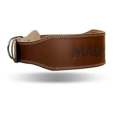 MadMax Opasek celokožený full leather MFB246 hnědý