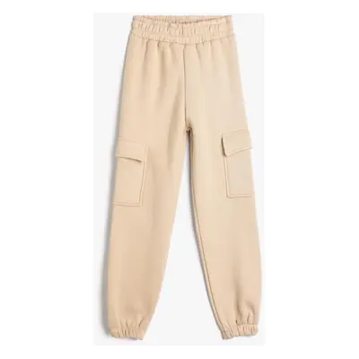 Koton Girls Beige Sweatpants