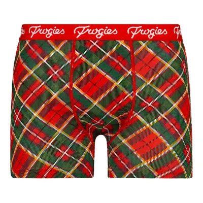 Pánské boxerky Tartan Frogies Christmas