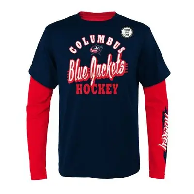 Dětské tričko Outerstuff TWO MAN ADVANTAGE IN COMBO COLUMBUS BLUE JACKETS