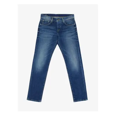 Tmavě modré pánské slim fit džíny Pepe Jeans Cane - Pánské