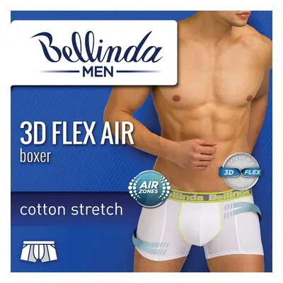 Bellinda 3D FLEX AIR BOXER - Men's Sports-Friendly Boxer Shorts - Black