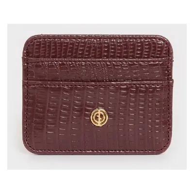 DEFACTO Women's Faux Leather Card Holder