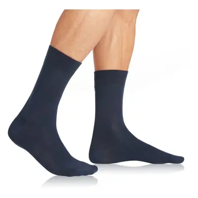 Tmavě modré pánské ponožky Bellinda GENTLE FIT SOCKS