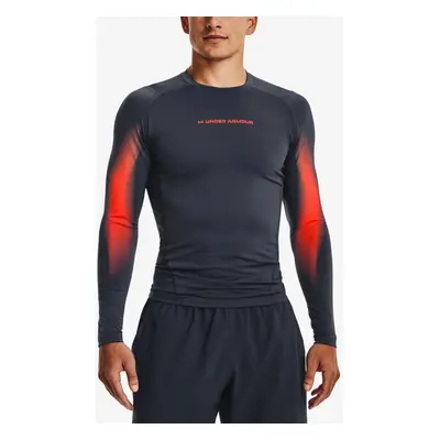 Pánské tričko Under Armour HeatGear Novelty LS-GRY