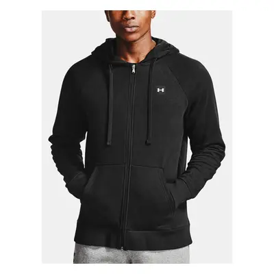 Under Armour Mikina UA Rival Fleece FZ Hoodie-BLK - Pánské